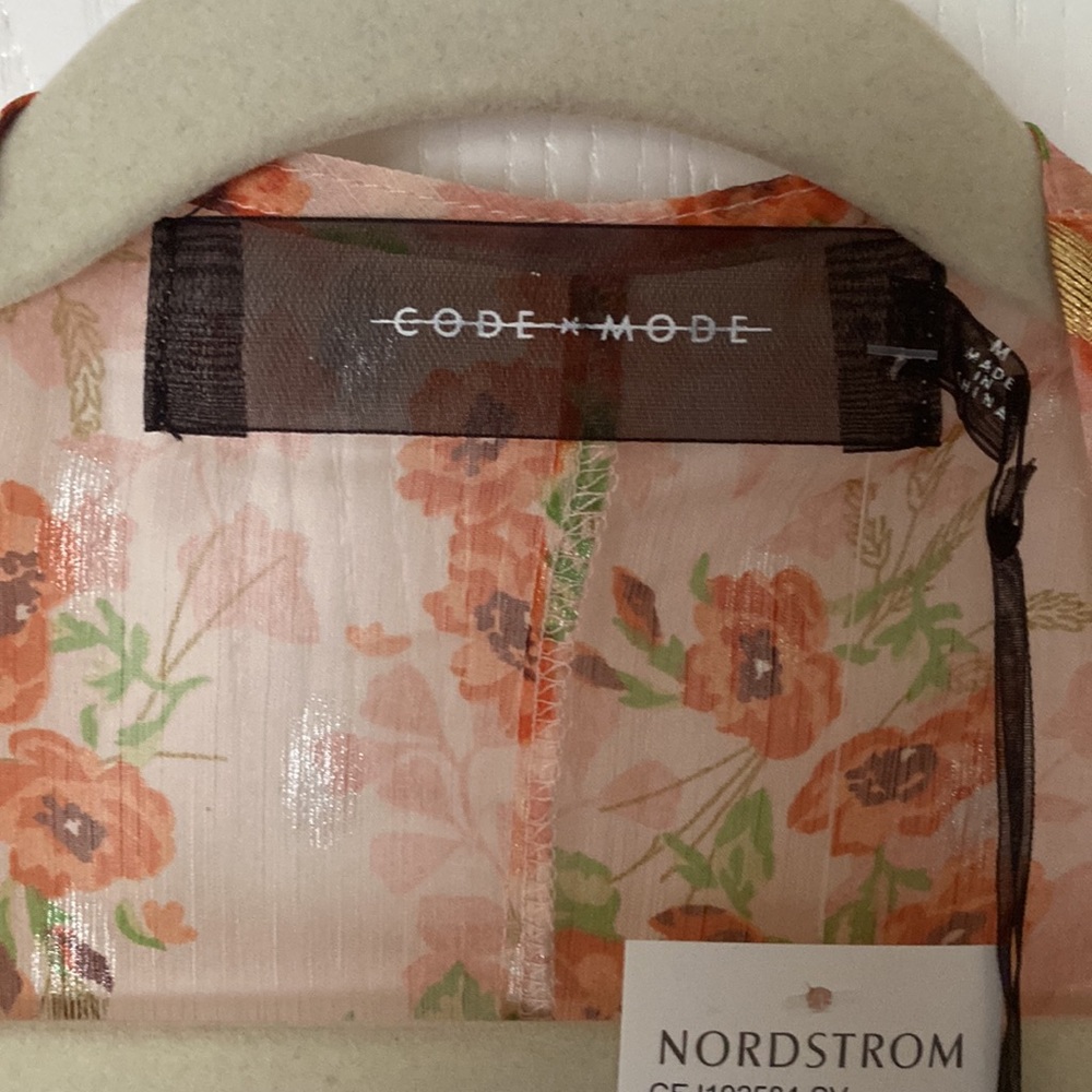 Code Mode Floral Duster - Picture 4 of 6